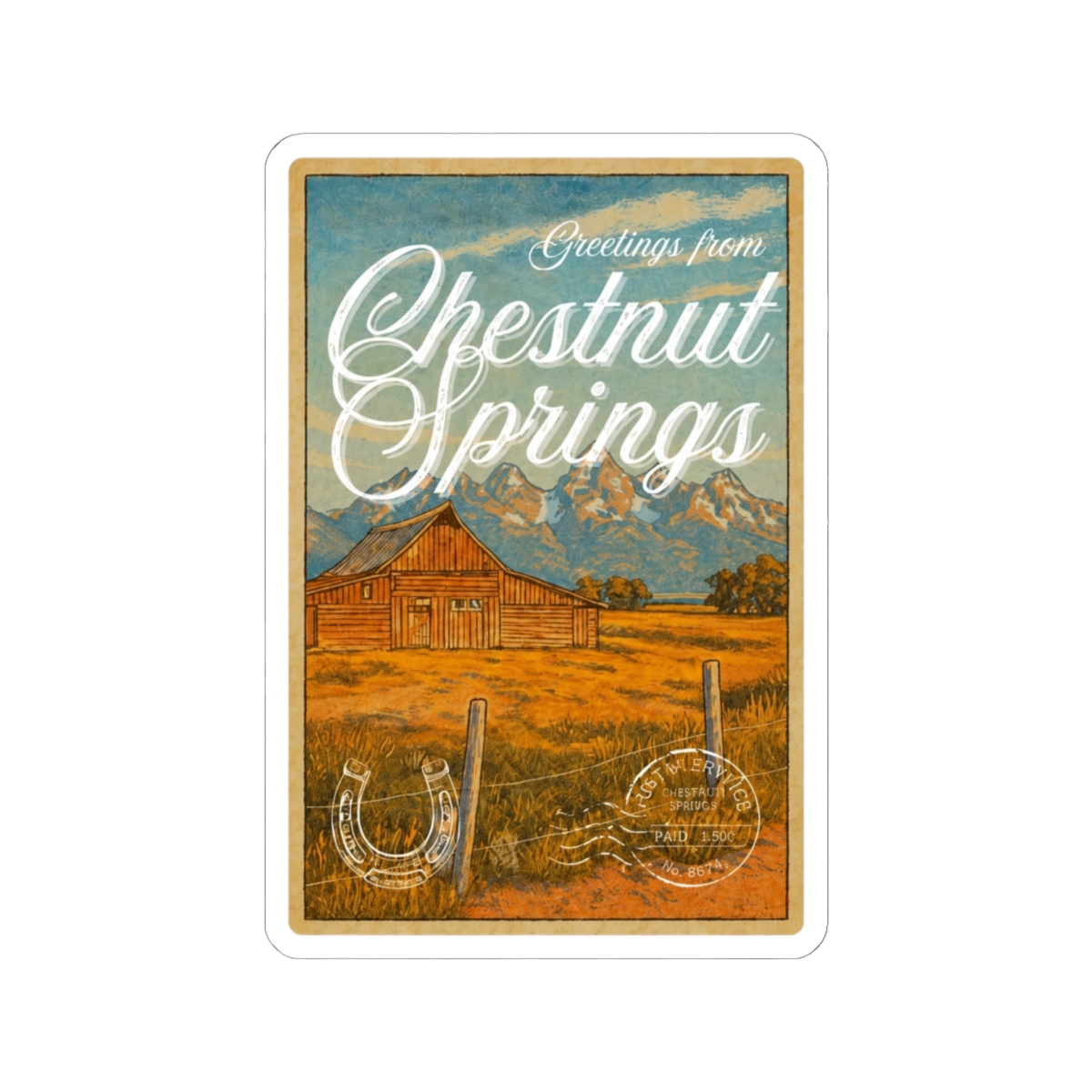 Greetings from Chestnut Springs | Elsie Silver - alternate angle 2, merchandise