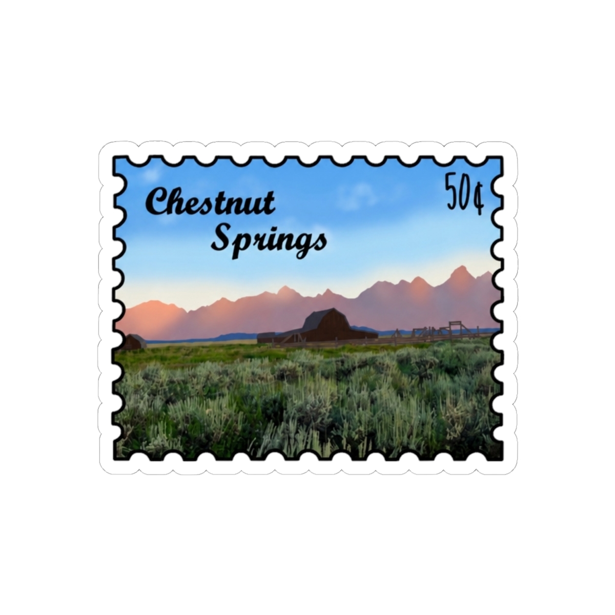 Chestnut Springs Stamp | Elsie Silver - alternate angle 1, merchandise
