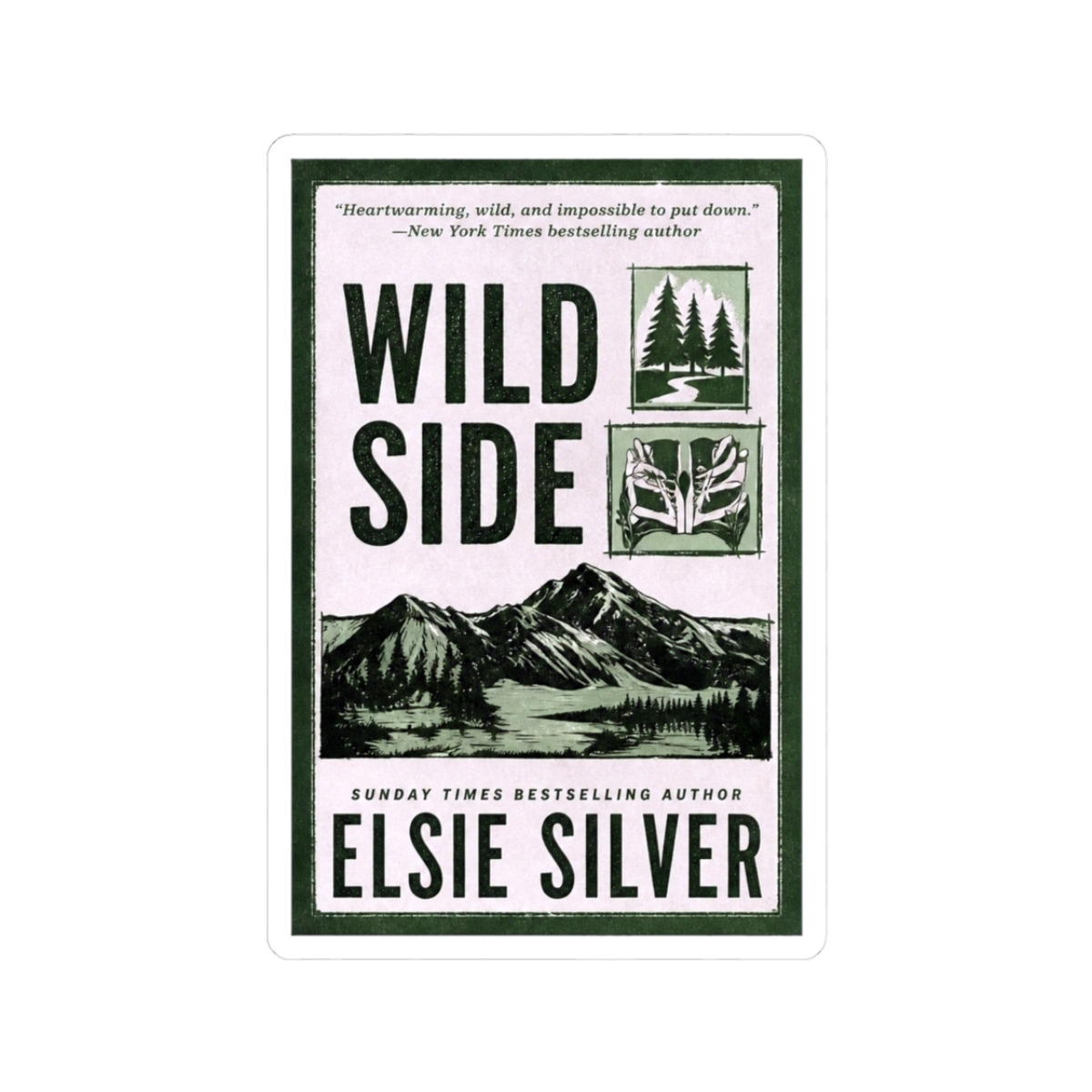 Wild Side Elsie Silver Book Sticker - alternate angle 1, merchandise
