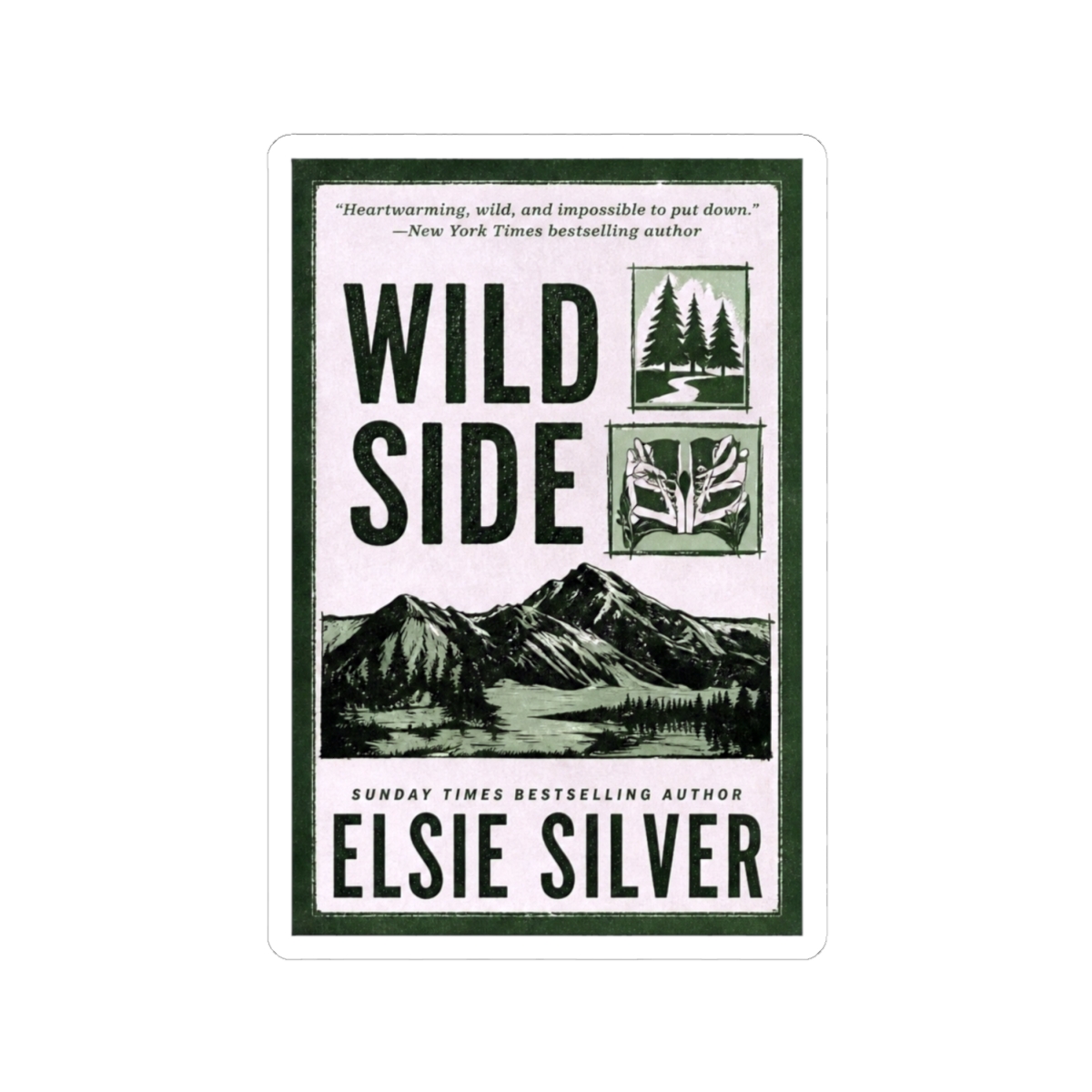 Wild Side Elsie Silver Book Sticker - alternate angle 2, merchandise